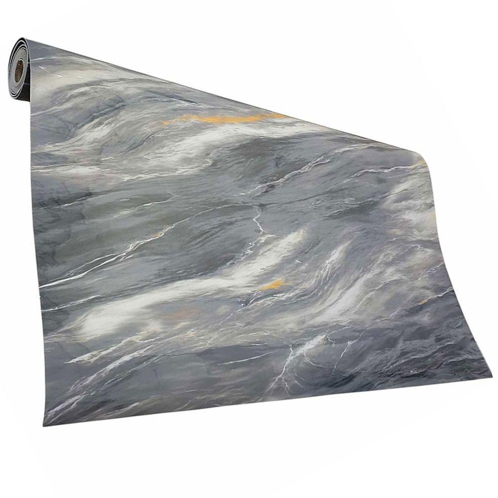 Papel De Parede Adesivo Autocolante Flexivel Marmore Obra Reforma Construçao Reparo Casa Envelopamento Moveis Bancada - 1