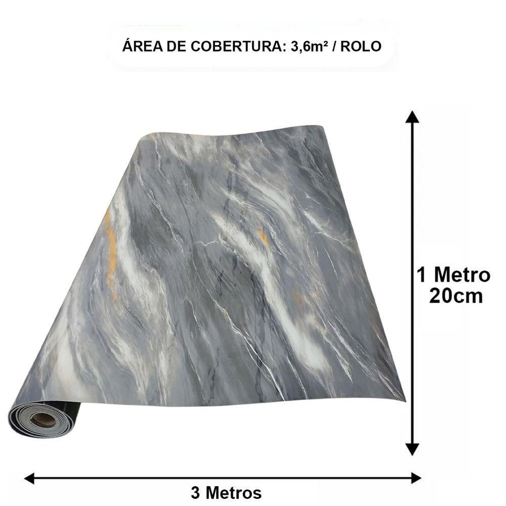 Papel De Parede Adesivo Autocolante Flexivel Marmore Obra Reforma Construçao Reparo Casa Envelopamento Moveis Bancada - 4