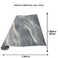 Papel De Parede Adesivo Autocolante Flexivel Marmore Obra Reforma Construçao Reparo Casa Envelopamento Moveis Bancada