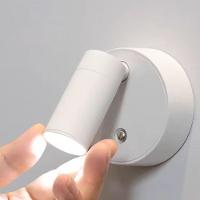 Luminaria Arandela 3 Tons Led Usb Bateria Recarregavel Sala Quarto Mesa Cabeceira Leitura Trabalho Estudo Iluminaçao - 6