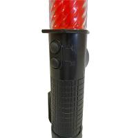 Bastao Led Sinalizador Apito Lanterna Recarregavel Transito Estacionamento Manobrista Frentista Sinalizaçao Segurança - 5