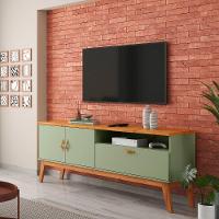 Rack Estante Sirius 1.4 3 Portas Alecrim Com Cinamomo - 2