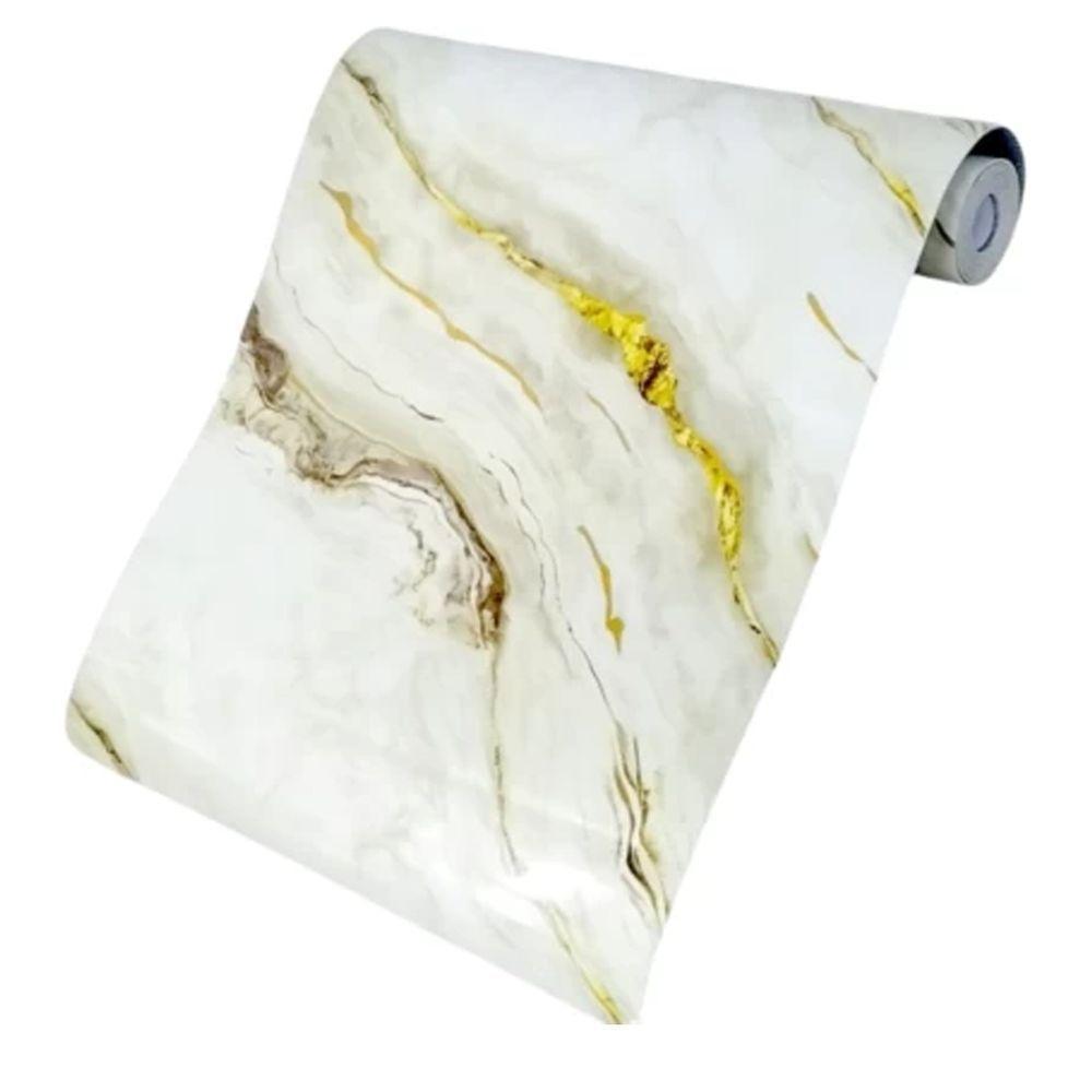 Papel De Parede Autocolante Adesivo Marmore Construçao Obra Reforma Reparo Envelopamento Moveis Bancada Casa - 4