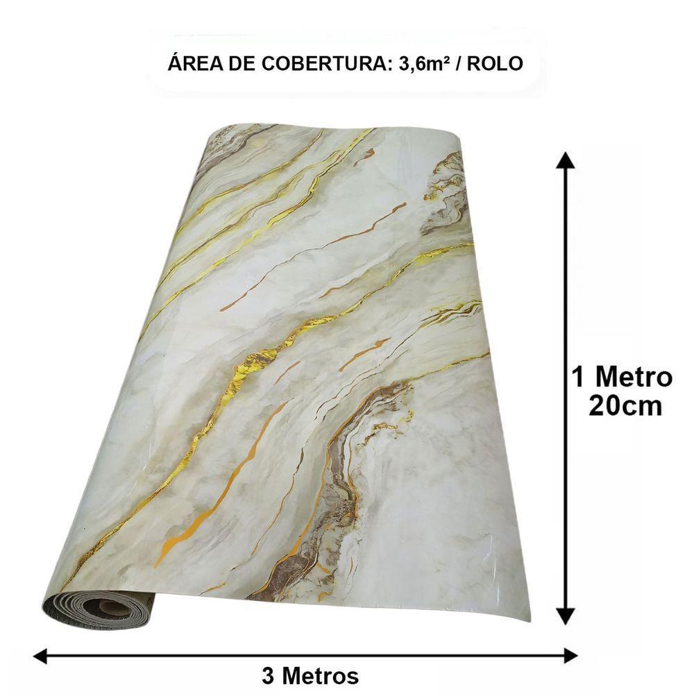 Papel De Parede Autocolante Adesivo Marmore Construçao Obra Reforma Reparo Envelopamento Moveis Bancada Casa - 5