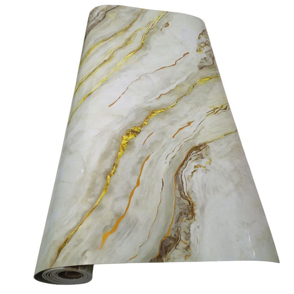 Papel De Parede Autocolante Adesivo Marmore Construçao Obra Reforma Reparo Envelopamento Moveis Bancada Casa - 10