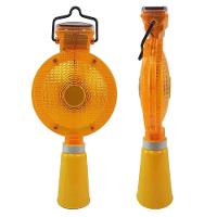 Sinalizador Viario Solar Sinalizaçao Kit 11 Uni Cone Obra Pista Estrada Rua Iluminaçao Segurança Fiscalizaçao Chuva