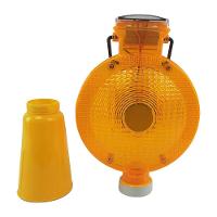 Sinalizador Viario Solar Sinalizaçao Kit 11 Uni Cone Obra Pista Estrada Rua Iluminaçao Segurança Fiscalizaçao Chuva - 5