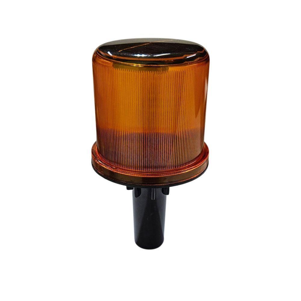 Sinalizador Solar Viario Cone Rodovia Obra Transito Sinalizaçao Emergencia Segurança Acidente Alerta - 6