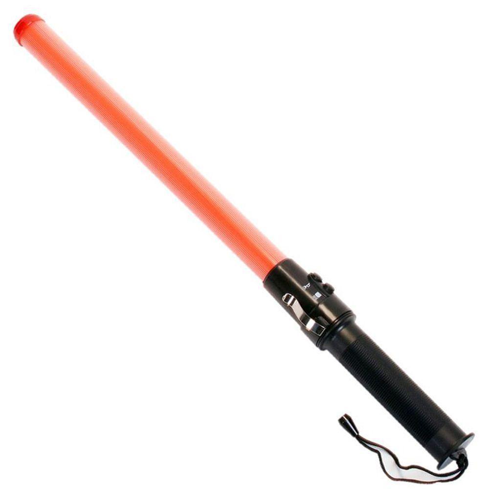 Bastao Sinalizador Viario Apito Grande Emergencia Transito Obra Balizador Estacionamento Frentista Manobrista Segurança - 5