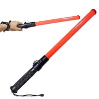 Bastao Sinalizador Viario Apito Grande Emergencia Transito Obra Balizador Estacionamento Frentista Manobrista Segurança - 1