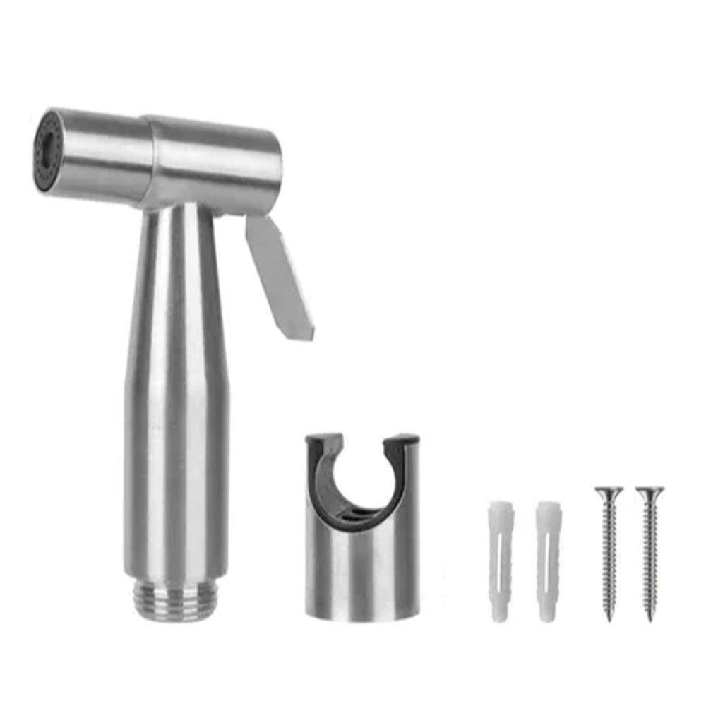Ducha Higienica Chuveirinho Banheiro Lavabo Higienizaçao Limpeza Mangueira Flexivel Spray Acessorio Resistente - 4
