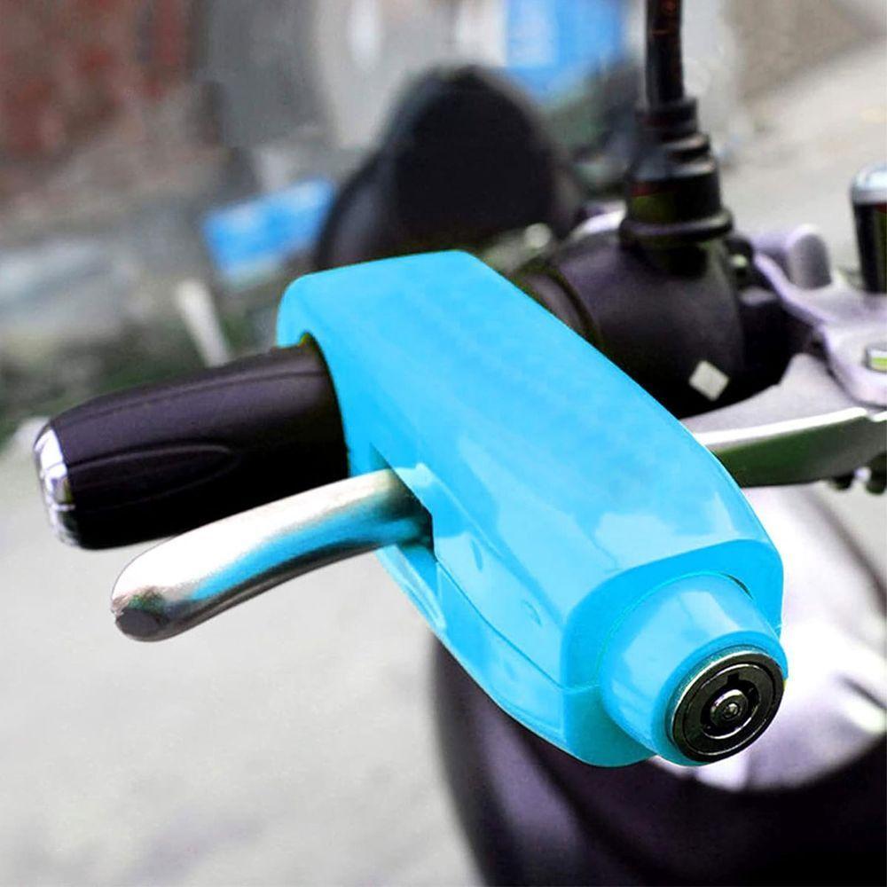 Trava De Moto Manete Manopla Guidao Freio Embreagem Cadeado Antifurto Acelerador Motocicleta Bicicleta Bike Proteçao - 3