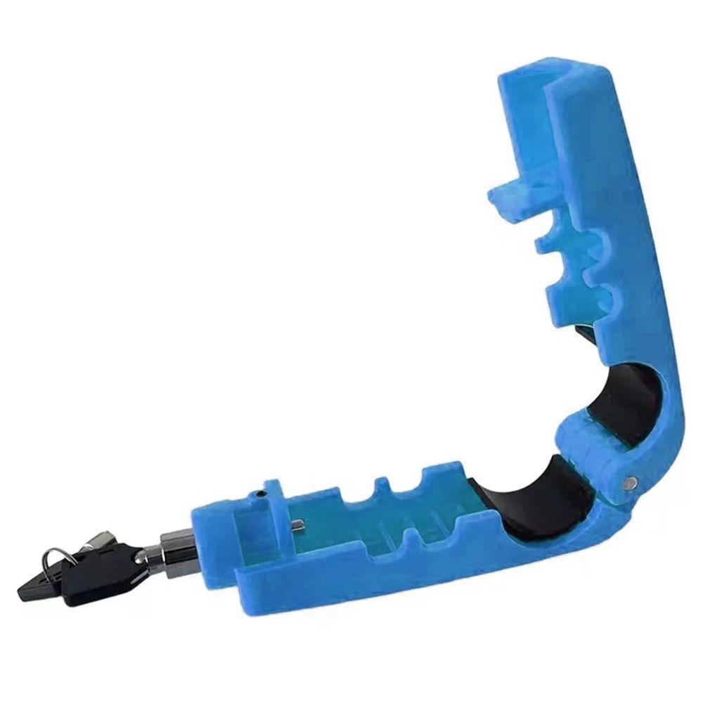 Trava De Moto Manete Manopla Guidao Freio Embreagem Cadeado Antifurto Acelerador Motocicleta Bicicleta Bike Proteçao - 8