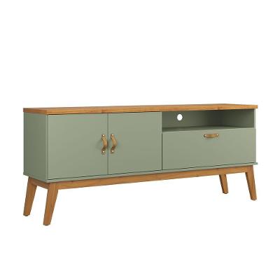 Rack Estante Sirius 1.6 3 Portas Para Tv Até 60 Polegadas Alecrim Com Cinamomo