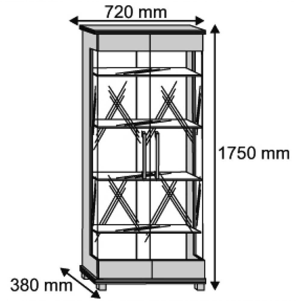 Cristaleira Cristal Nature - Imcal Móveis - 5