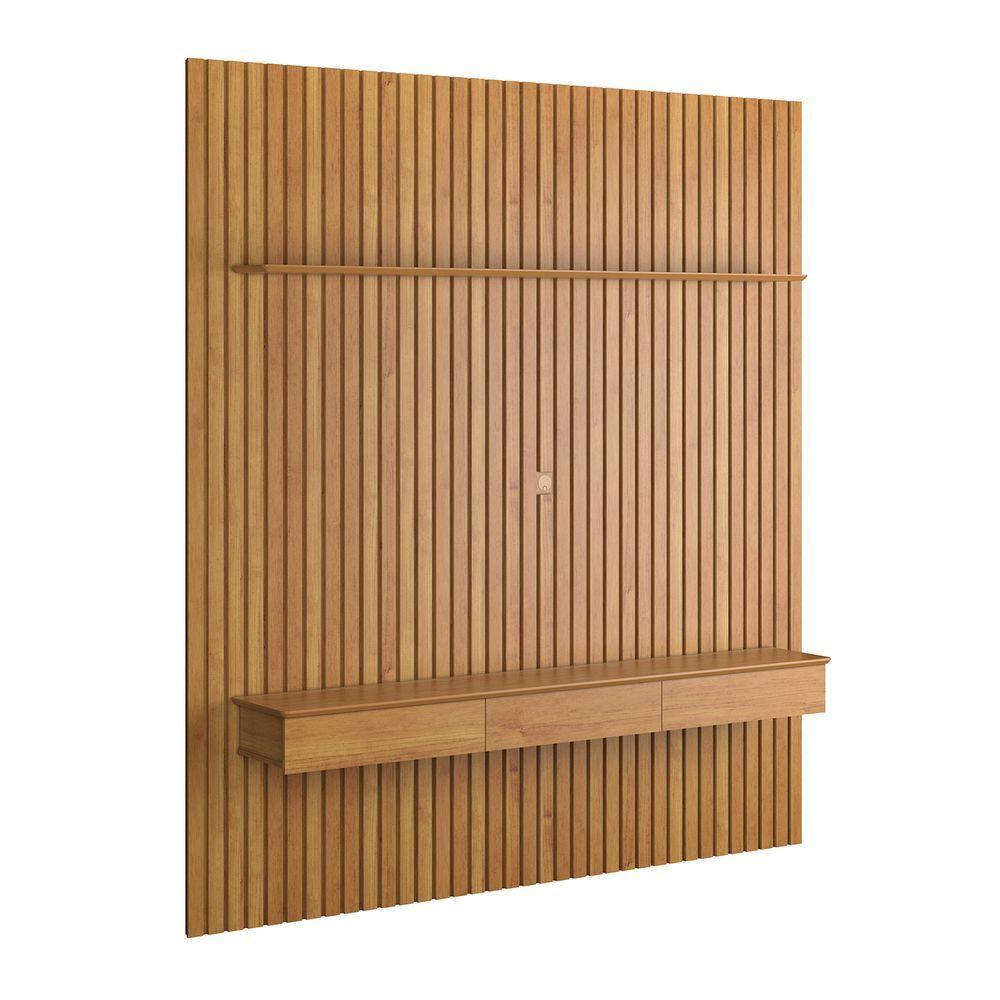 Home Ripado Supremo 2.3 Com Gavetas Para Tv Até 85 Polegadas Cinamomo - 1