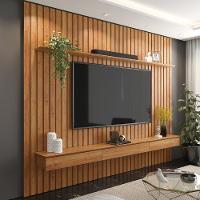 Home Ripado Supremo 2.3 Com Gavetas Para Tv Até 85 Polegadas Cinamomo - 2