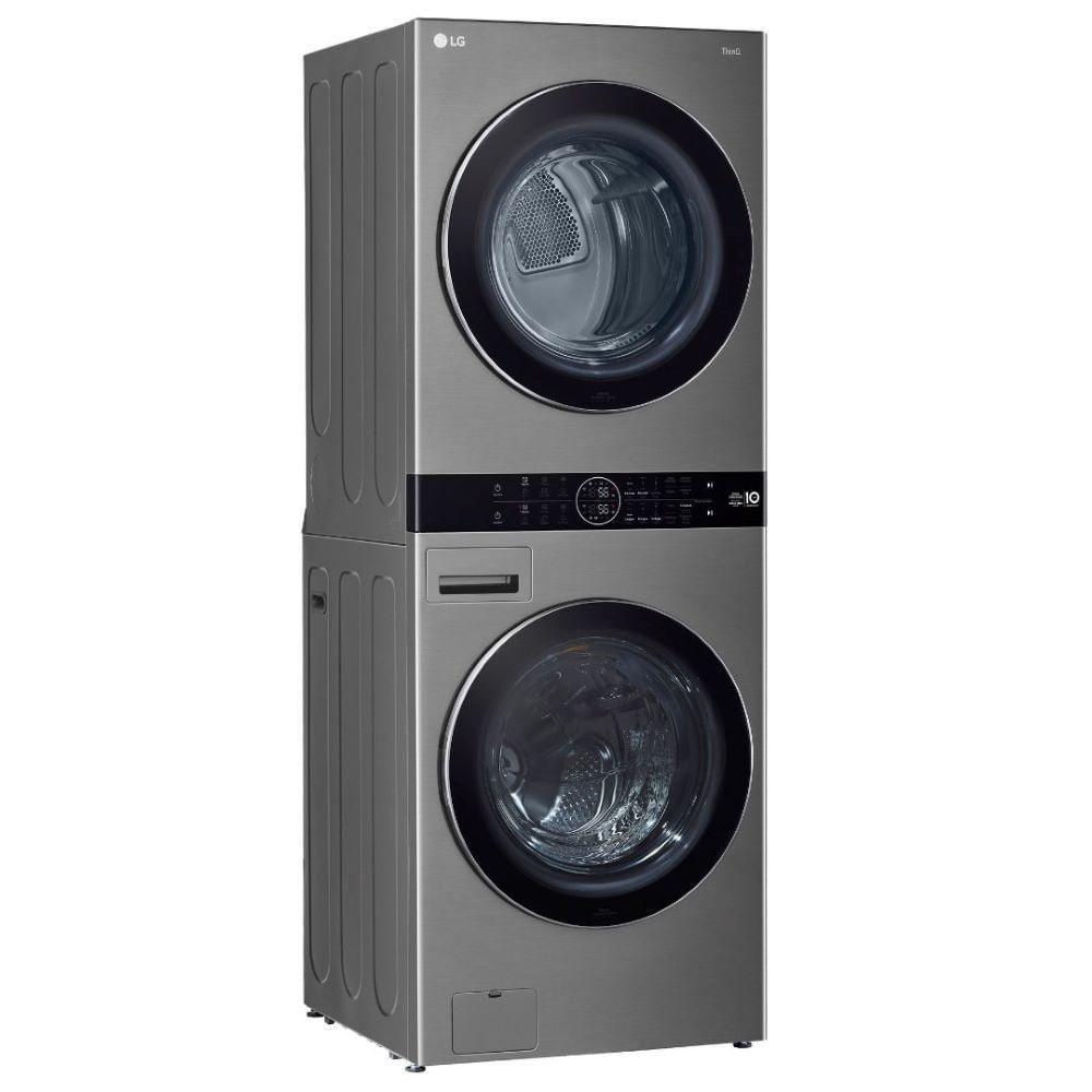 Lavadora E Secadora Lg Washtower 17kg Inox 220v Wk17vs6a - 3