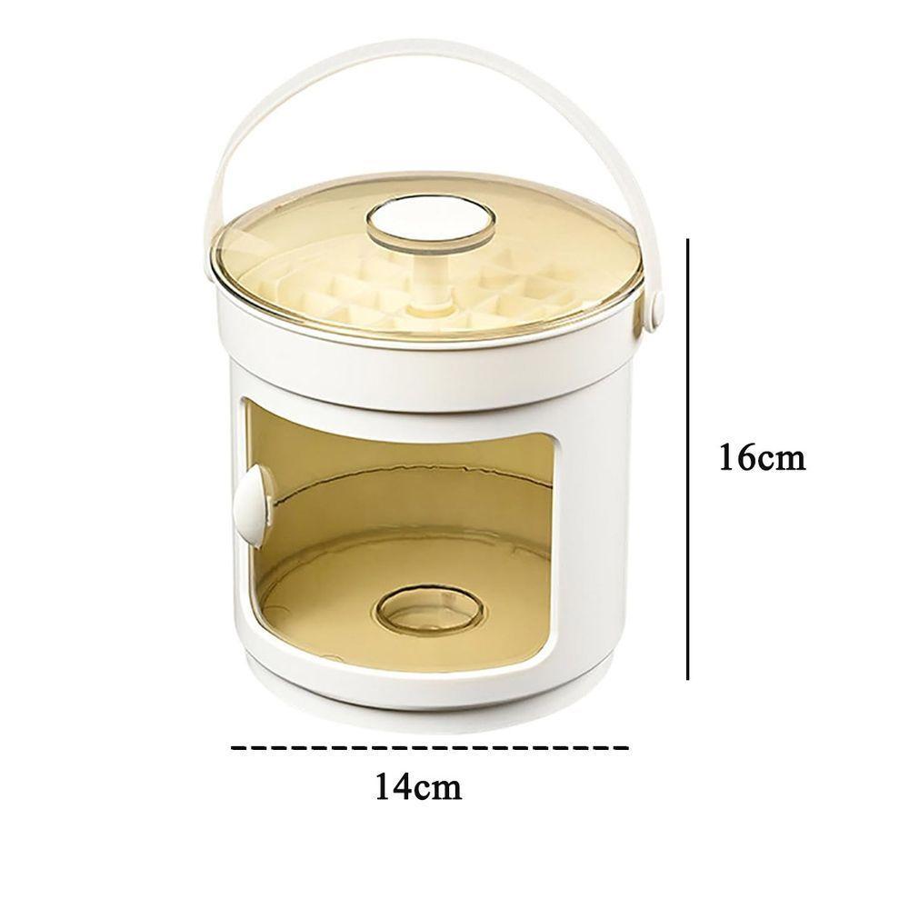 Balde Forma De Gelo Reservatorio Tampa Pegador Recipiente Dispenser Armazenamento Casa Festa Evento Reuniao Lazer - 8