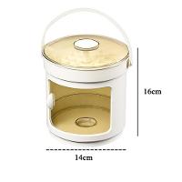 Balde Forma De Gelo Reservatorio Tampa Pegador Recipiente Dispenser Armazenamento Casa Festa Evento Reuniao Lazer - 8