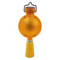 Sinalizador Viario Solar Kit 12 Uni Segurança Sinalizaçao Cone Estrada Pista Rodovia Rua Evita Acidentes Iluminaçao - 7