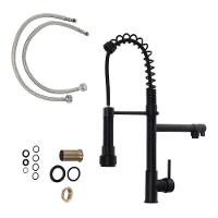 Torneira Gourmet Cozinha Monocomando Luxo Dois Jatos Misturador Agua Fria Quente Aerador Mesa Pia Bancada Sofisticada - 8