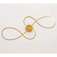 Lustre Pendente Arco Infinito Led 3 Em 1 Recepçao Restaurante Hall De Entrada Hotel Sala De Jantar Residencial Comercial - 5