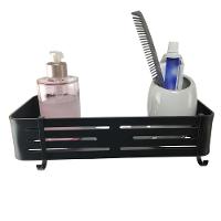 Suporte Porta Shampoo Prateleira Banheiro Box Organizaçao Gancho Utensilios Casa Lavanderia Cozinha Multiuso Resistente - 5