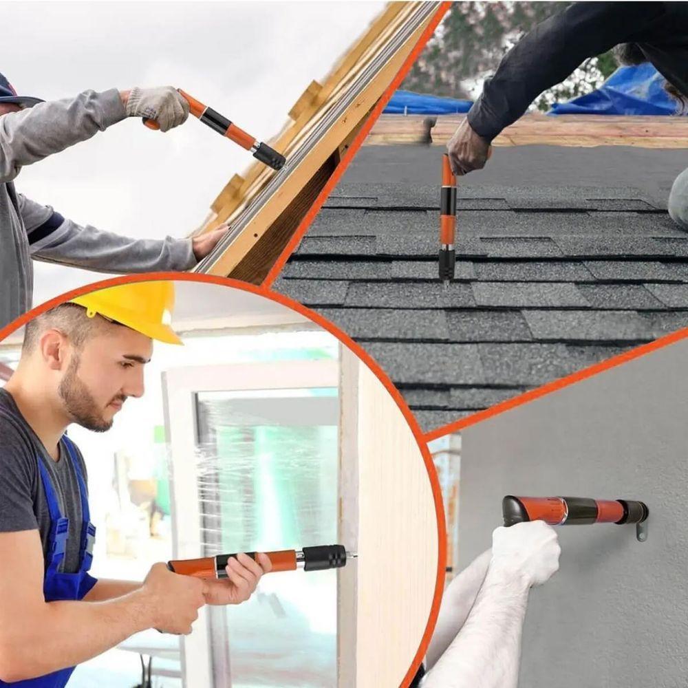 Pistola De Fixaçao Finca Pino Prego Rebitadeira Açao Direta Epi Gesso Alvenaria Drywall Obra Construçao Acessorios - 2