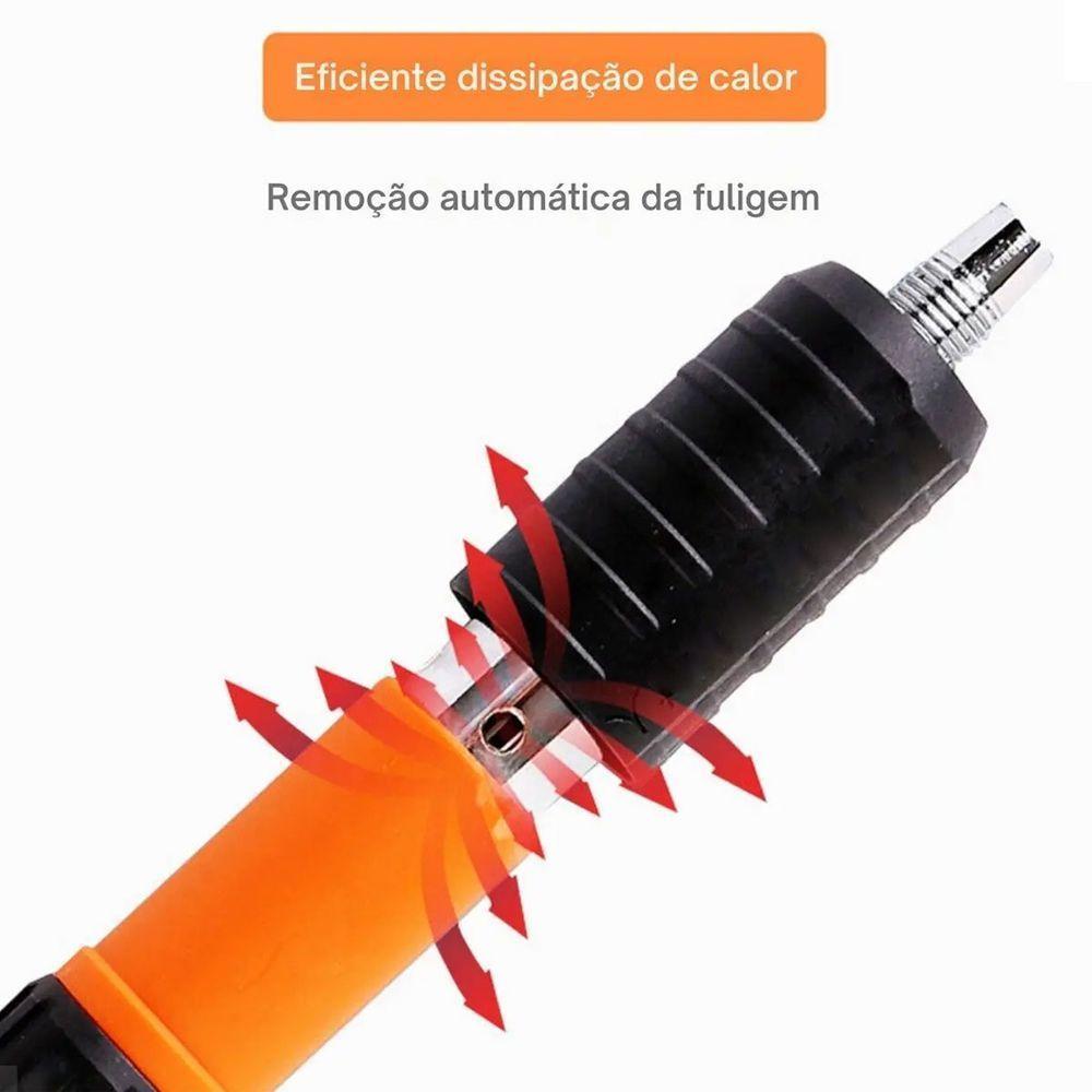 Pistola De Fixaçao Finca Pino Prego Rebitadeira Açao Direta Epi Gesso Alvenaria Drywall Obra Construçao Acessorios - 5