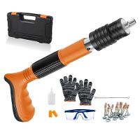 Pistola De Fixaçao Finca Pino Prego Rebitadeira Açao Direta Epi Gesso Alvenaria Drywall Obra Construçao Acessorios - 1