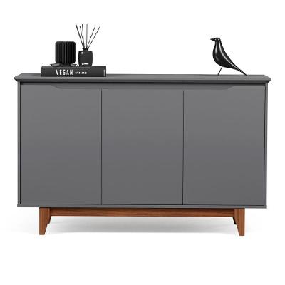 Buffet 3 Portas Flow Cinza