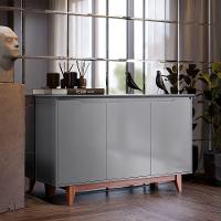 Buffet 3 Portas Flow Cinza - 2