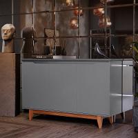 Buffet 3 Portas Flow Cinza - 3