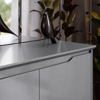 Buffet 3 Portas Flow Cinza