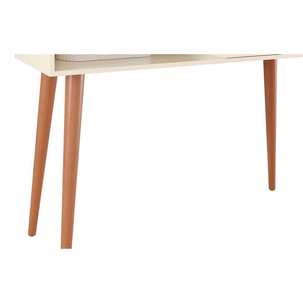 Aparador Balcão Retrô Clássico Off White - Moveisaqui - 5