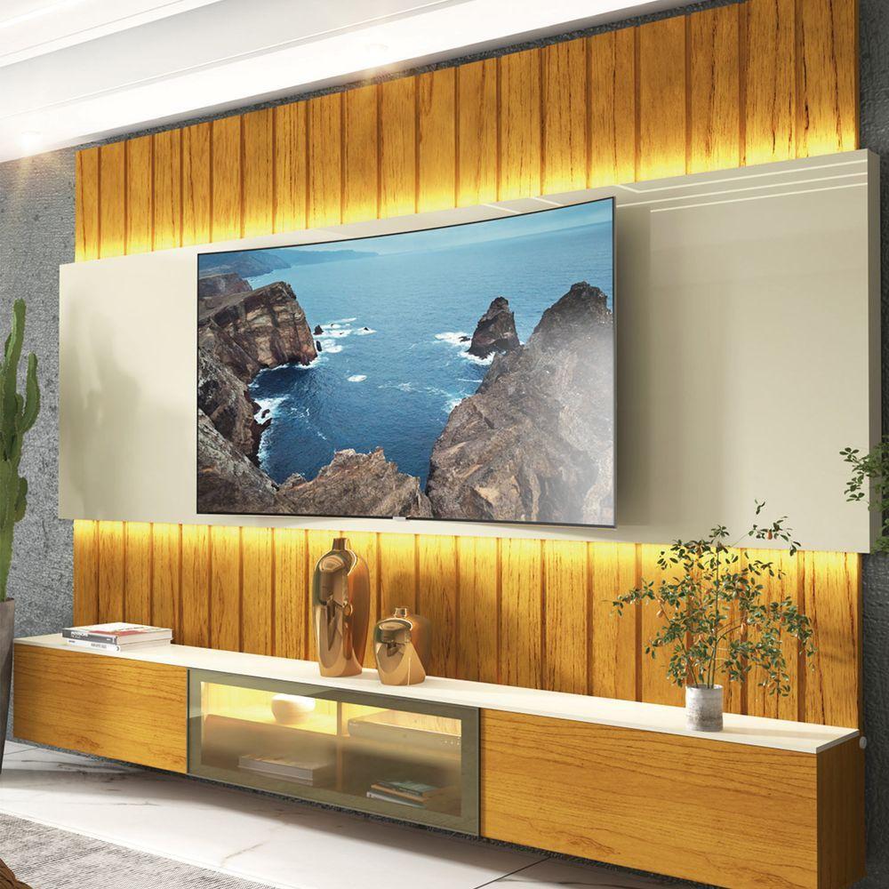 Home Soberano Reflecta 230 Naturale Com Off White Com Led - 5