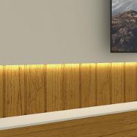 Home Soberano Reflecta 230 Naturale Com Off White Com Led - 6