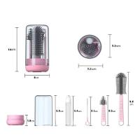 Kit Escova De Limpeza 4 Em 1 Mamadeira Copo Garrafa Bebe Criança Limpeza Higiene Bolsa Passeio Mala Viagem - 8