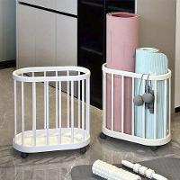 Cesto Carrinho Organizador Multiuso Rodinhas Objetos Roupas Acessorios Organizaçao Casa Sala Banheiro Cozinha Salao - 2