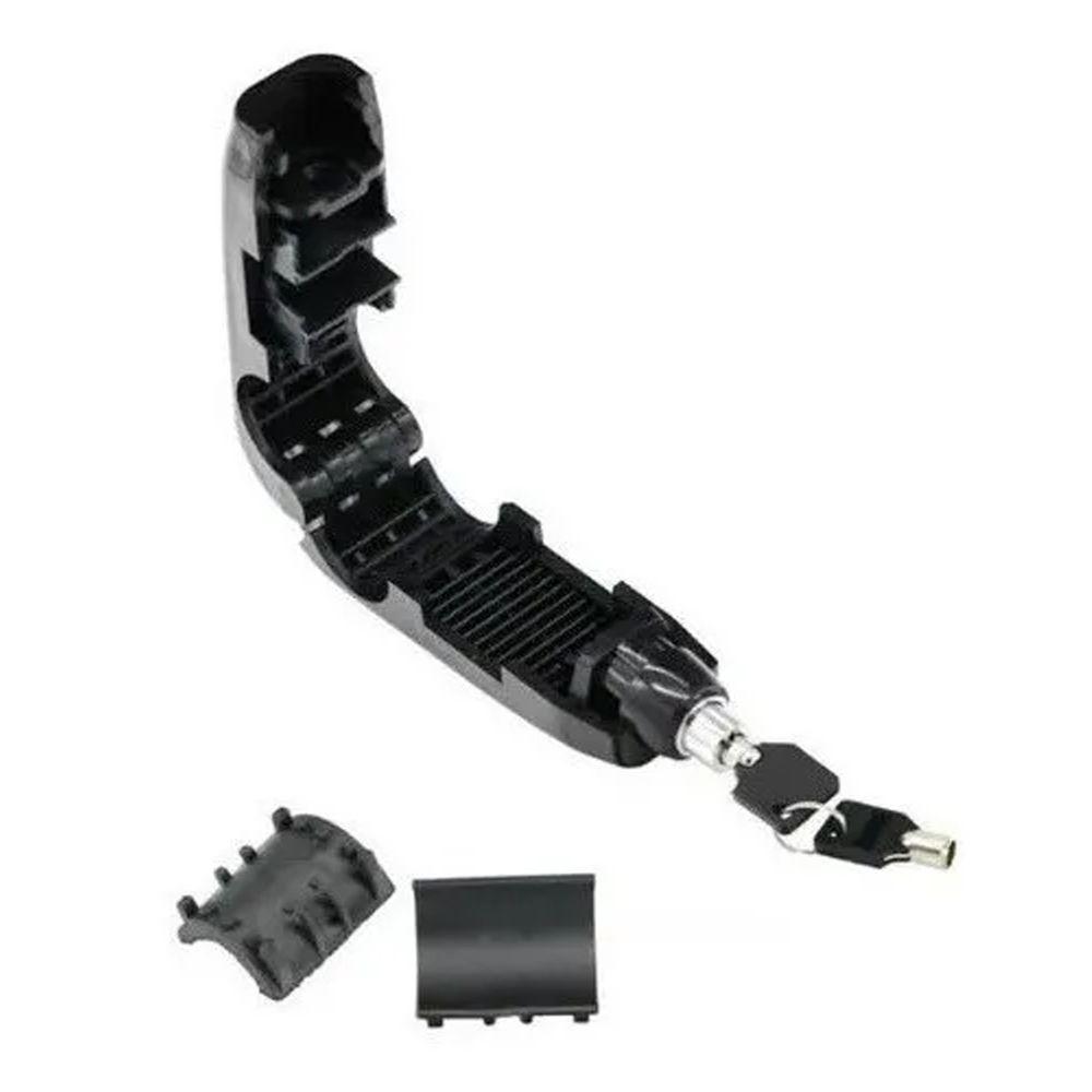Trava De Manete Moto Manopla Guidao Freio Embreagem Cadeado Antifurto Acelerador Motocicleta Bicicleta Bike Proteçao - 6
