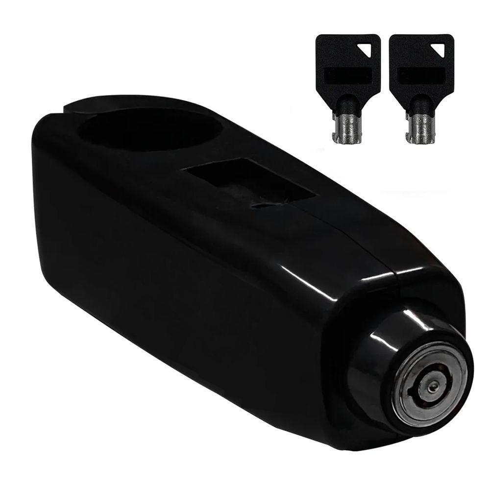 Trava De Manete Moto Manopla Guidao Freio Embreagem Cadeado Antifurto Acelerador Motocicleta Bicicleta Bike Proteçao - 8