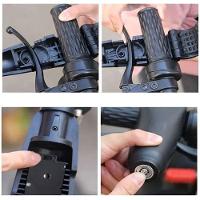 Trava De Manete Moto Manopla Guidao Freio Embreagem Cadeado Antifurto Acelerador Motocicleta Bicicleta Bike Proteçao - 2