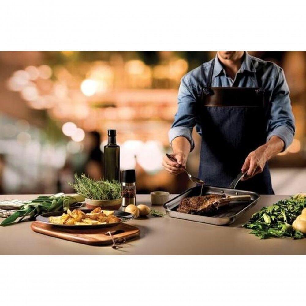 Bistequeira Tramontina Grano 28cm Em Inox E Revestimento Interno Antiaderente - 2