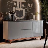 Buffet 2 Portas Flow Cinza - 5