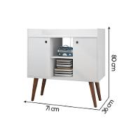 Aparador Cairo Freijó Branco - Fiorello - 4