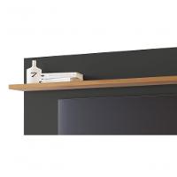 Rack Nt 1175 Com Painel Nt 1190 Preto Com Freijó - Notável - 3