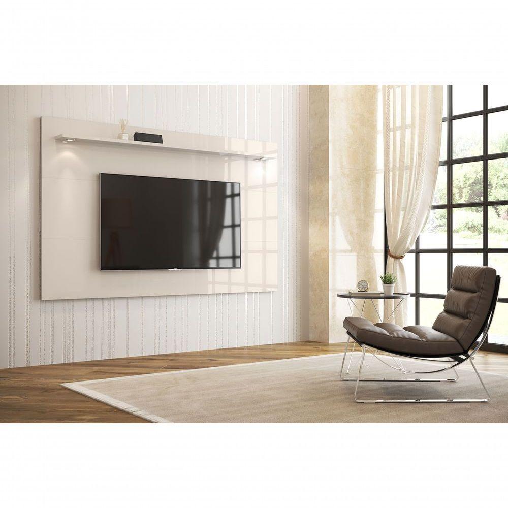 Painel Para Tv Aspen 2.2 Off White - Moveisaqui - 2