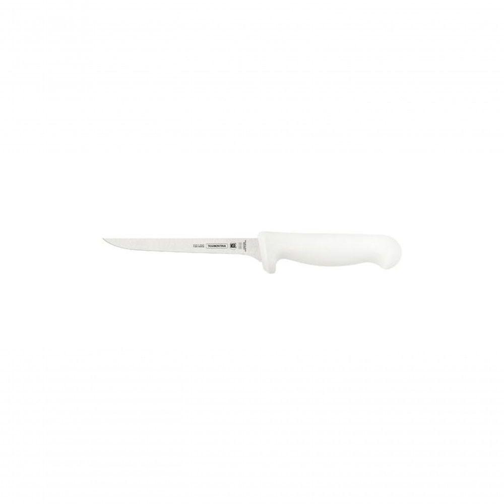 Faca Para Desossar 6" Tramontina Profissional Com Lâmina De Aço Inox E Cabo De Polipropileno Branco - 1
