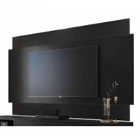 Painel Para Tv Delux 1.8 Preto - Moveisaqui - 1
